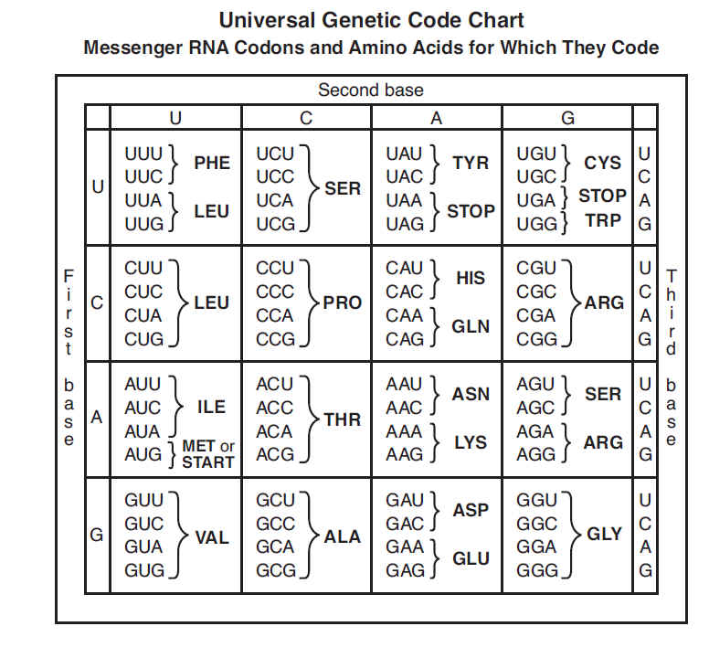 comparison of dna sequences in table ii